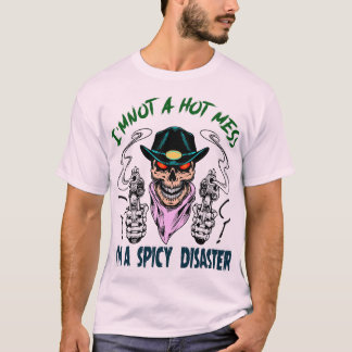 私は辛い災害Tシャツではない Tシャツ