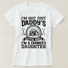 私は農家娘プレゼント農業好きクール Tシャツ