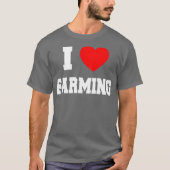 私は農業 Tシャツ (正面)