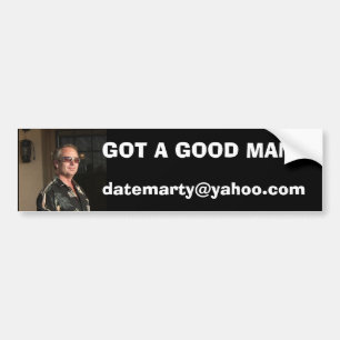 私は近い上りdatemarty@yahoo.com 9月06日、Aを…得ました バンパーステッカー
