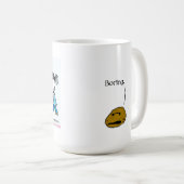 私は退屈させたマグです コーヒーマグカップ (正面右)