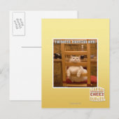 私は退屈だ。 ポストカード (正面/裏面)