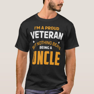 私は退役軍人だ誇りを持ったが、ビートはUNCLではない Tシャツ