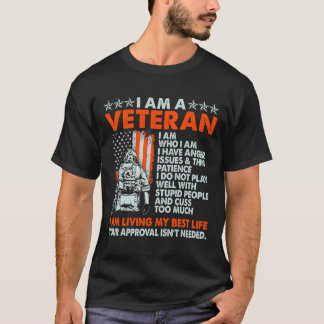 私は退役軍人で、怒りの問題を抱えている Tシャツ
