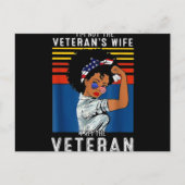 私は退役軍人の妻ではない私は退役軍人 シーズンポストカード (正面)