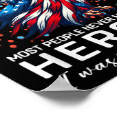 私は退役軍人の娘で、ほとんどの人は会わない ポスター (角)