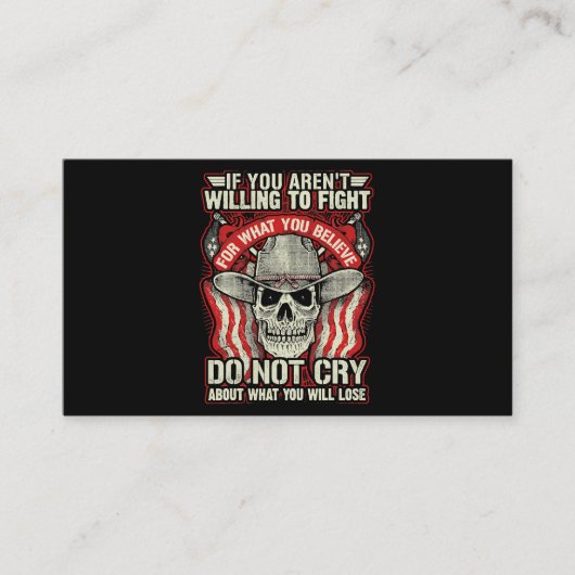 私は退役軍人元軍は犠牲の尊敬のヴェートを務めた 名刺 (正面)