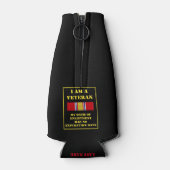 私は退役軍人 ボトルクーラー (裏面)