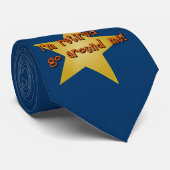 私は退職したです-私をTシャツ、ギフト行き渡って下さい ネクタイ (ロール)