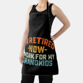 私は退職した今、私の孫の母親の日に働いている エプロン (インサイチュ)