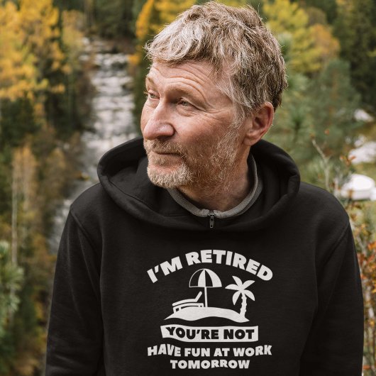 私は退職した パーカ