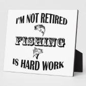 私は退職した フォトプラーク (側面)