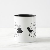 私は退職した マグカップ (中央)