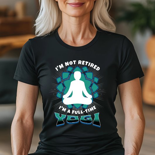 私は退職したYogiではない Tシャツ