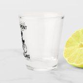 私は退職するサイクリングをする予定だ ショットグラス (右)