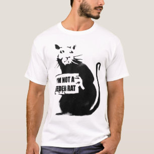 私は送り装置のラットではないです Tシャツ