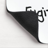 私は逃亡者を愛します マウスパッド (コーナー)