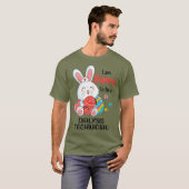 私は透析技術者のナース日になりたいと思う Tシャツ (正面フル)