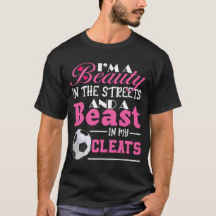 私は通りの美しいでクレアの獣だ Tシャツ