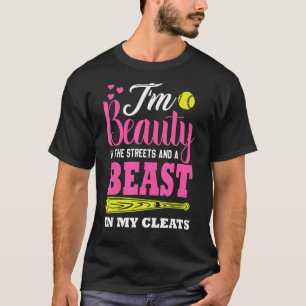 私は通りの美しいでクレアの獣だ Tシャツ