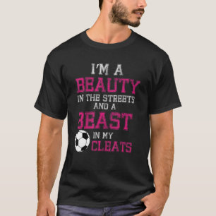 私は通りの美しいでクレアの獣だ Tシャツ