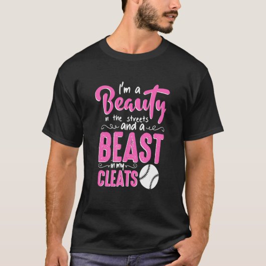 私は通りの美しいでクレアの獣だ Tシャツ (正面)