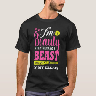 私は通りの美しいでクレアの獣だ Tシャツ