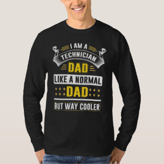 私は通常の方法の脂肪のような技術者のパパクールです Tシャツ