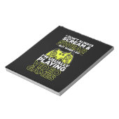 私は通常の遊ビデオゲームだ ノートパッド (回転)