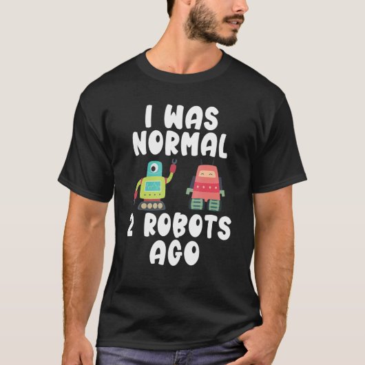 私は通常の2ロボット前ロボティクス Tシャツ (正面)