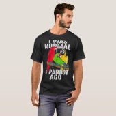 私は通常の3オウム前コカチエルバード Tシャツ (正面フル)