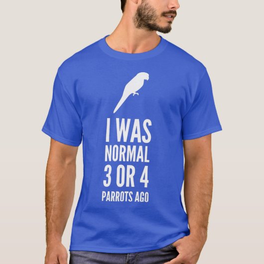私は通常の3~4のパロット前プレミアムだった Tシャツ (正面)