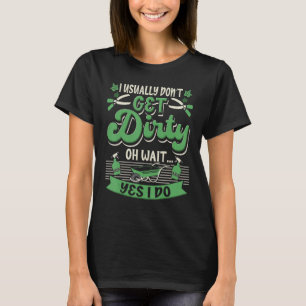 私は通常、汚れた植物園芸Gを取得しない Tシャツ