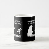 私は速い（グリズリー）コーヒーマグする必要はない コーヒーマグカップ (中央)