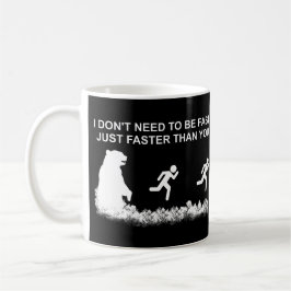 私は速い（グリズリー）コーヒーマグする必要はない コーヒーマグカップ