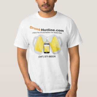 私は速度のダイヤルの酔ったホットラインを得ました Tシャツ
