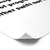 私は進教え行方法ステッカーだった ポスター (角)