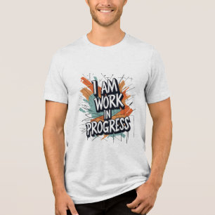 私は進行中 トライブレンドTシャツ