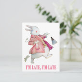 私は遅い、私は非常に重要なデートのために遅れている! ポストカード (スタンド正面)
