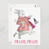 私は遅い、私は非常に重要なデートのために遅れている! ポストカード (正面/裏面)