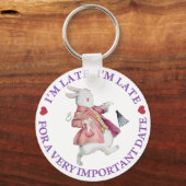 私は遅れている、私は非常に重要なデートのために遅れている！ キーホルダー (正面)