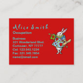 私は遅れます! ~の名刺 名刺 (裏面)