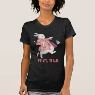 私は遅れます、私Aの非常に重要な日付の間遅れます、! Tシャツ