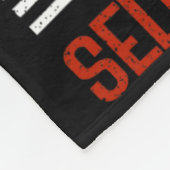 私は遊それが私の仕事で、私は自己雇用のファンである好き フリースブランケット (角)