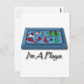 私は遊び人だ ポストカード (正面/裏面)