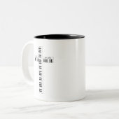 私は遊イエスコーヒーマグのために ツートーンマグカップ (正面左)