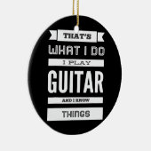 私は遊ギターと知り合い セラミックオーナメント (右)