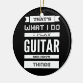 私は遊ギターと知り合い セラミックオーナメント (左)