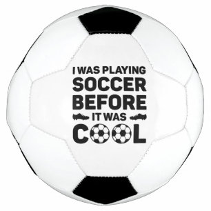 私は遊サッカーだったカッコいい サッカーボール