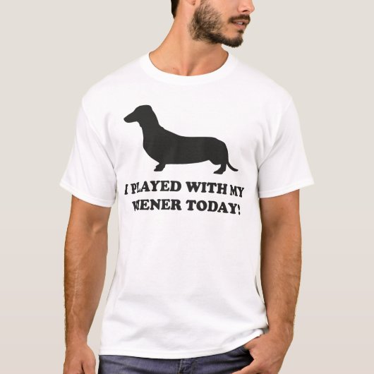 私は遊今日ウィナーと一緒に Tシャツ (正面)